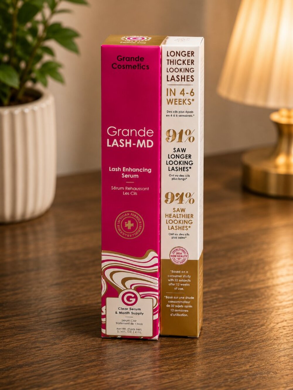 1PCS 4ML Grande LASH-MD Lash Enhancing Serum 6 Month Supply EXP: 2028